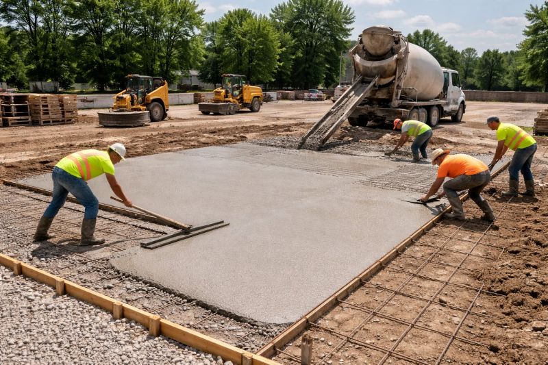 Concrete Installation in Clarkston, MI