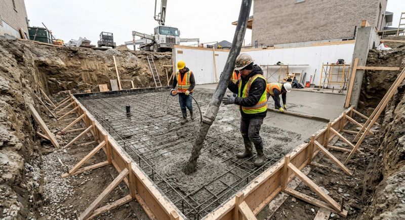Basement Concrete Pouring in Clarkston, MI