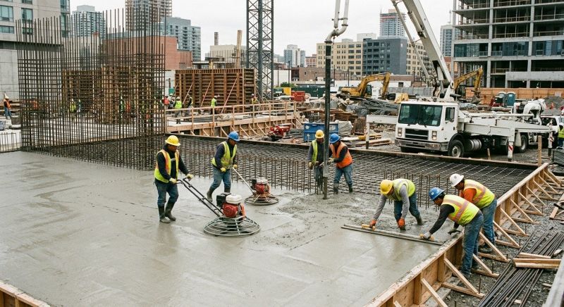 Commercial Slab Construction in Southfield, MI