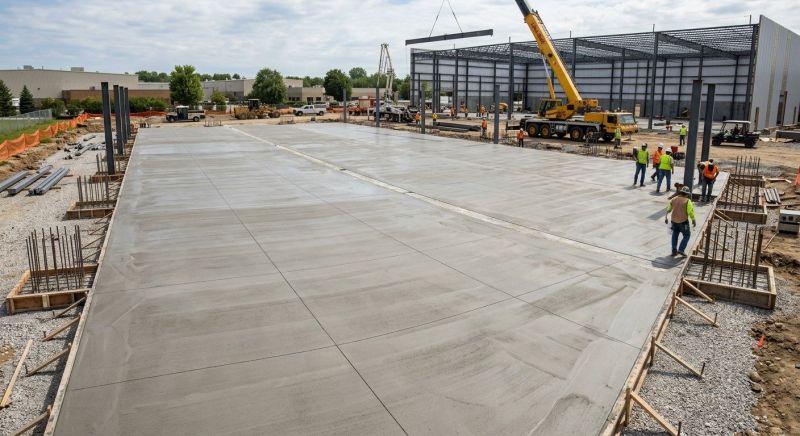 Commercial Slab Construction in Washington, MI