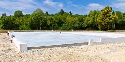 Commercial Slab Installation in Dryden, MI