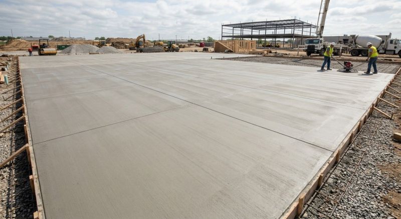 Commercial Slab Installation in Oakland County, MI