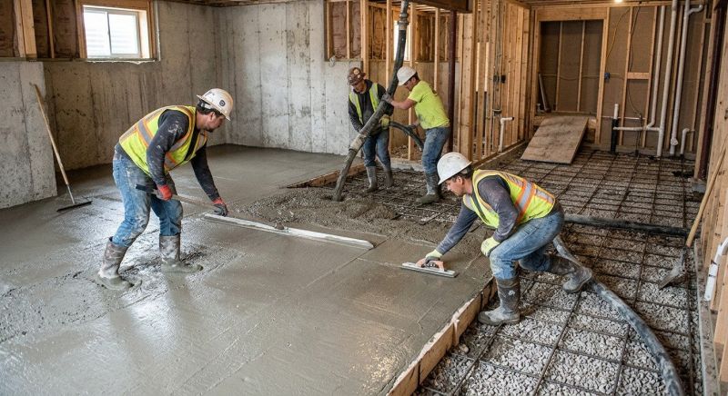 Concrete Basement Pouring in Clarkston, MI