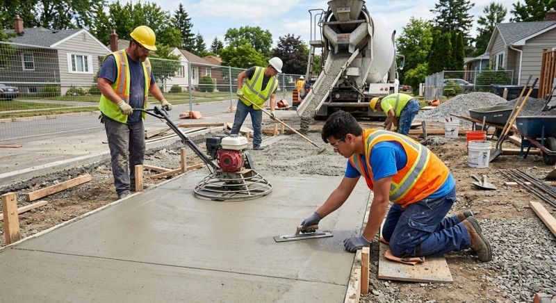 Concrete Service in Walled Lake, MI