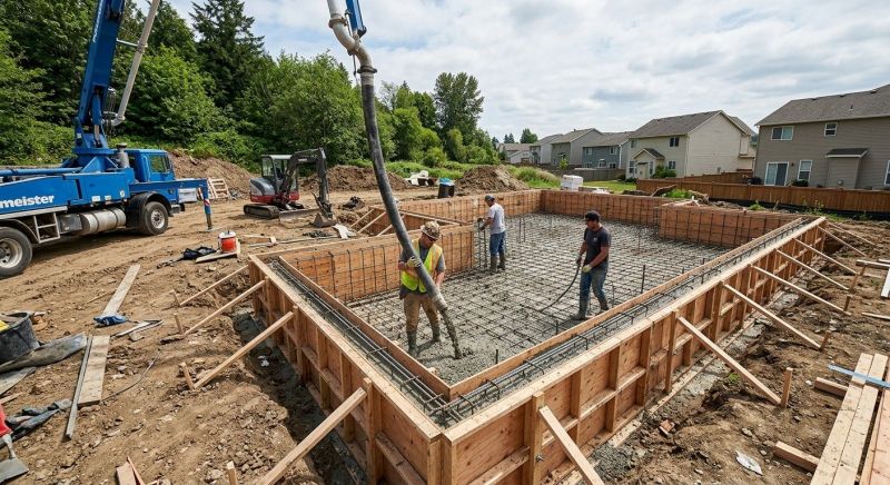 Foundation Construction in Bloomfield Hills, MI