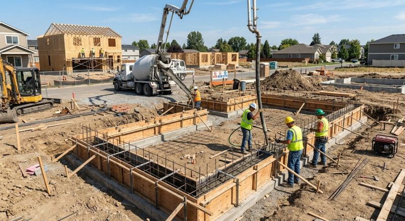 Foundation Construction in Holly, MI