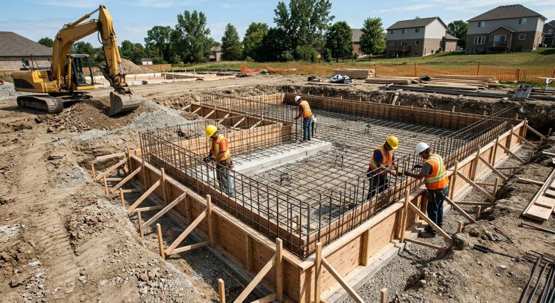 Foundation Construction in White Lake, MI