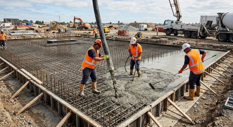 Foundation Wall Pouring in Dryden, MI