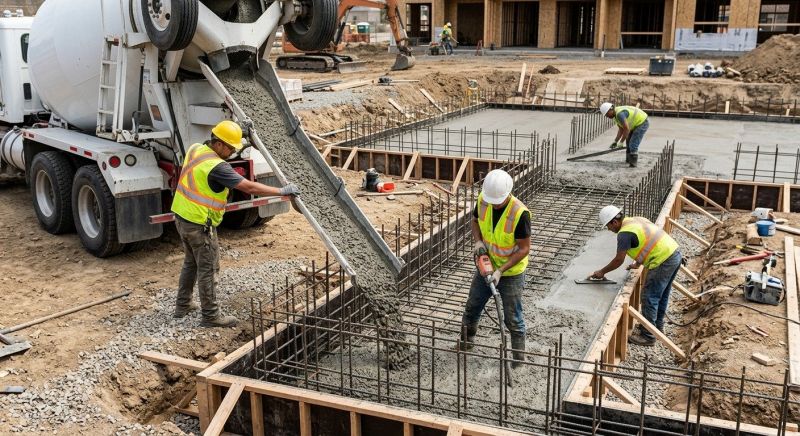 Foundation Wall Pouring in Genesee County, MI