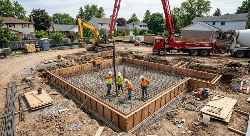 Home Foundation Installation in Linden, MI