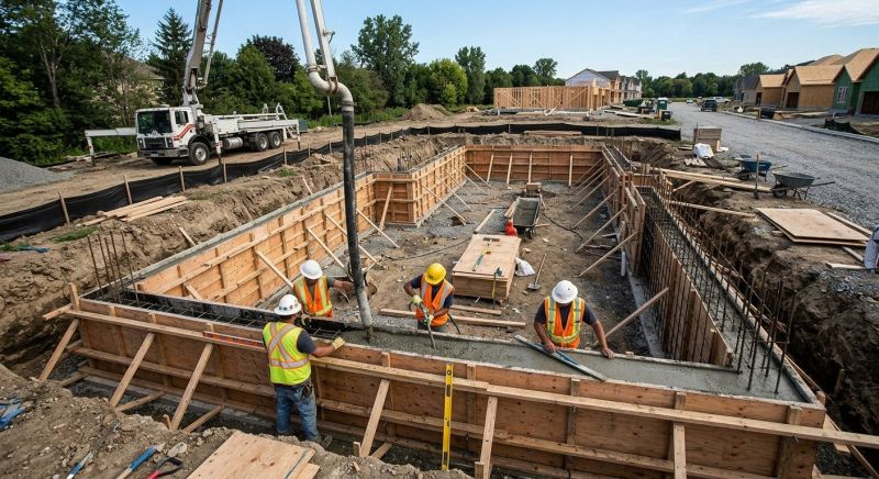 Home Foundation Installation in Livonia, MI